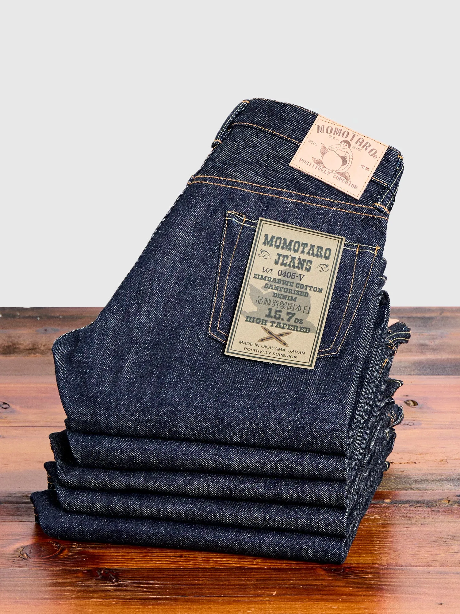 0405V 15.7oz Selvedge Denim - High Tapered Fit