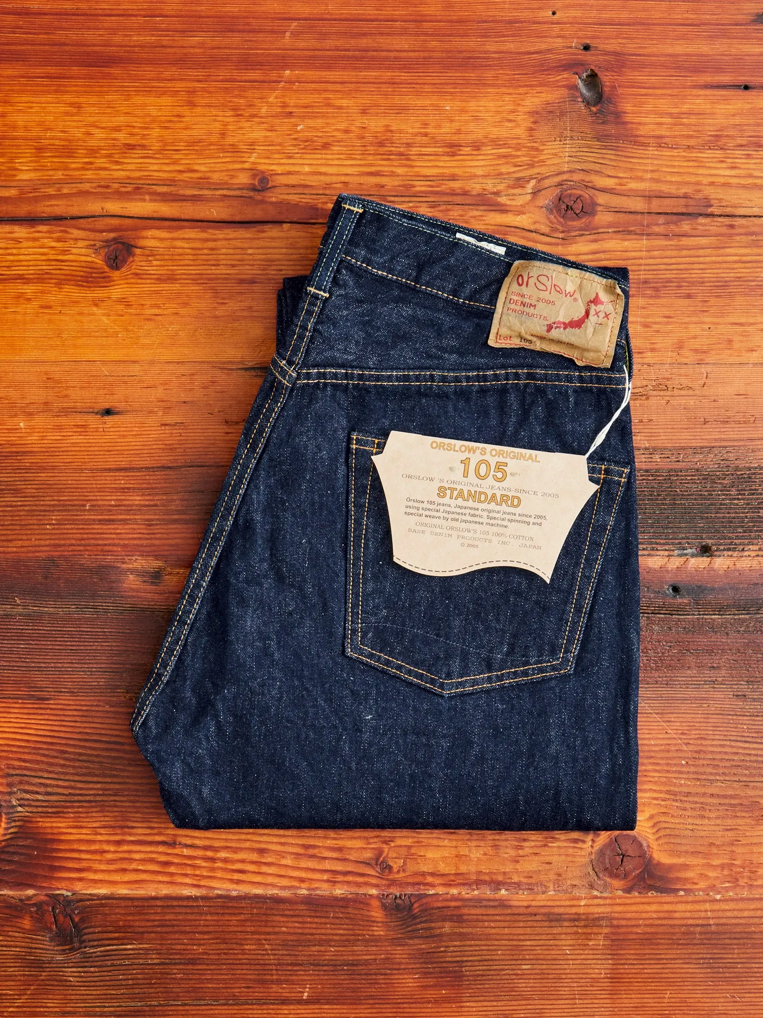 105 13.5oz Selvedge Denim - Standard Fit