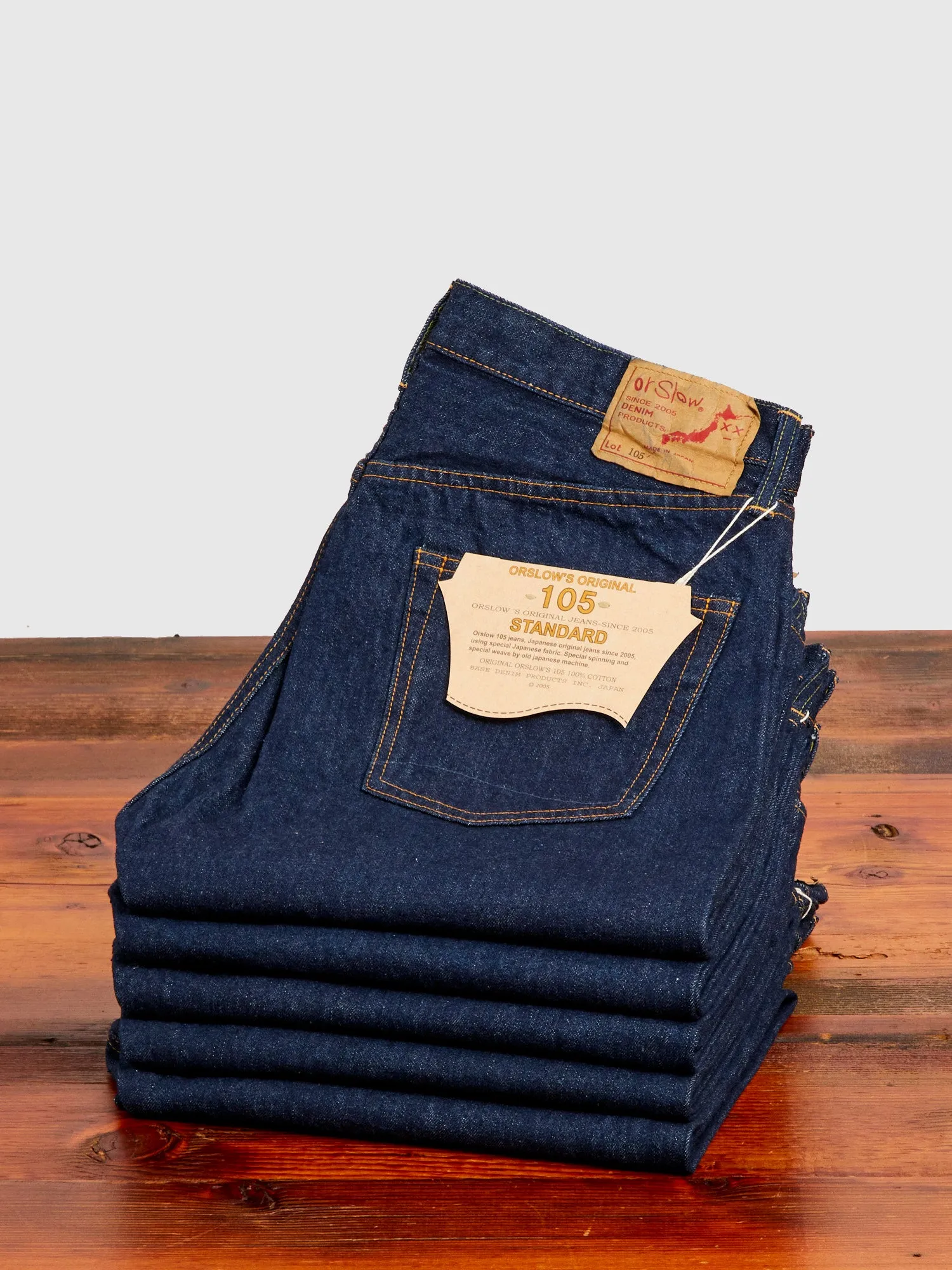 105 13.5oz Selvedge Denim - Standard Fit