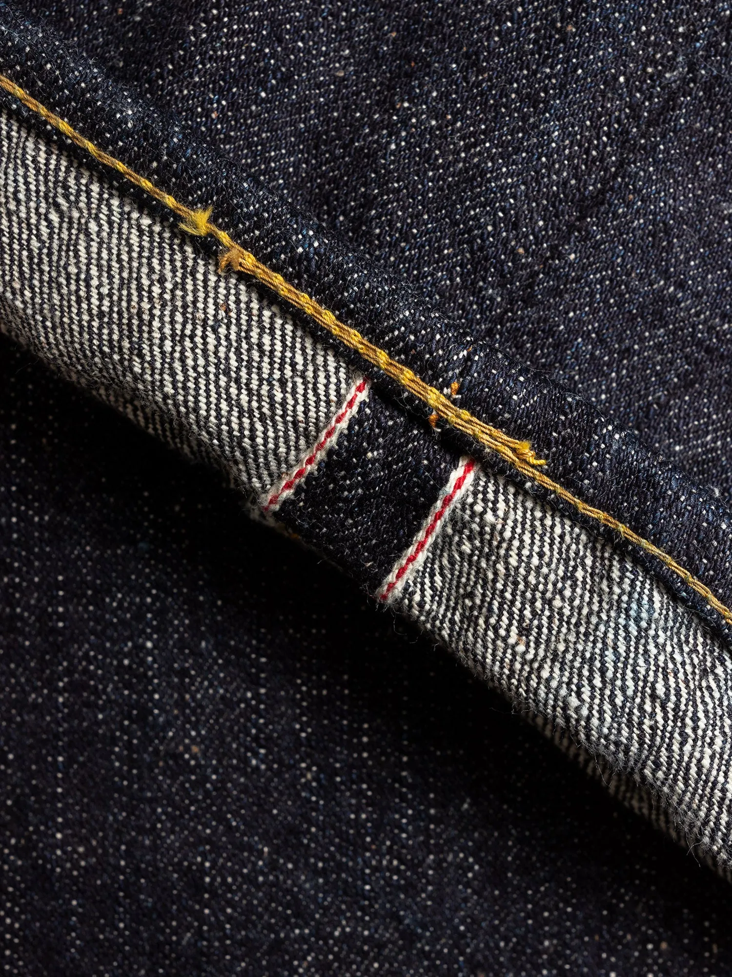 1108SR "Super Rough" 15.5oz Selvedge Denim - Slim Straight Fit