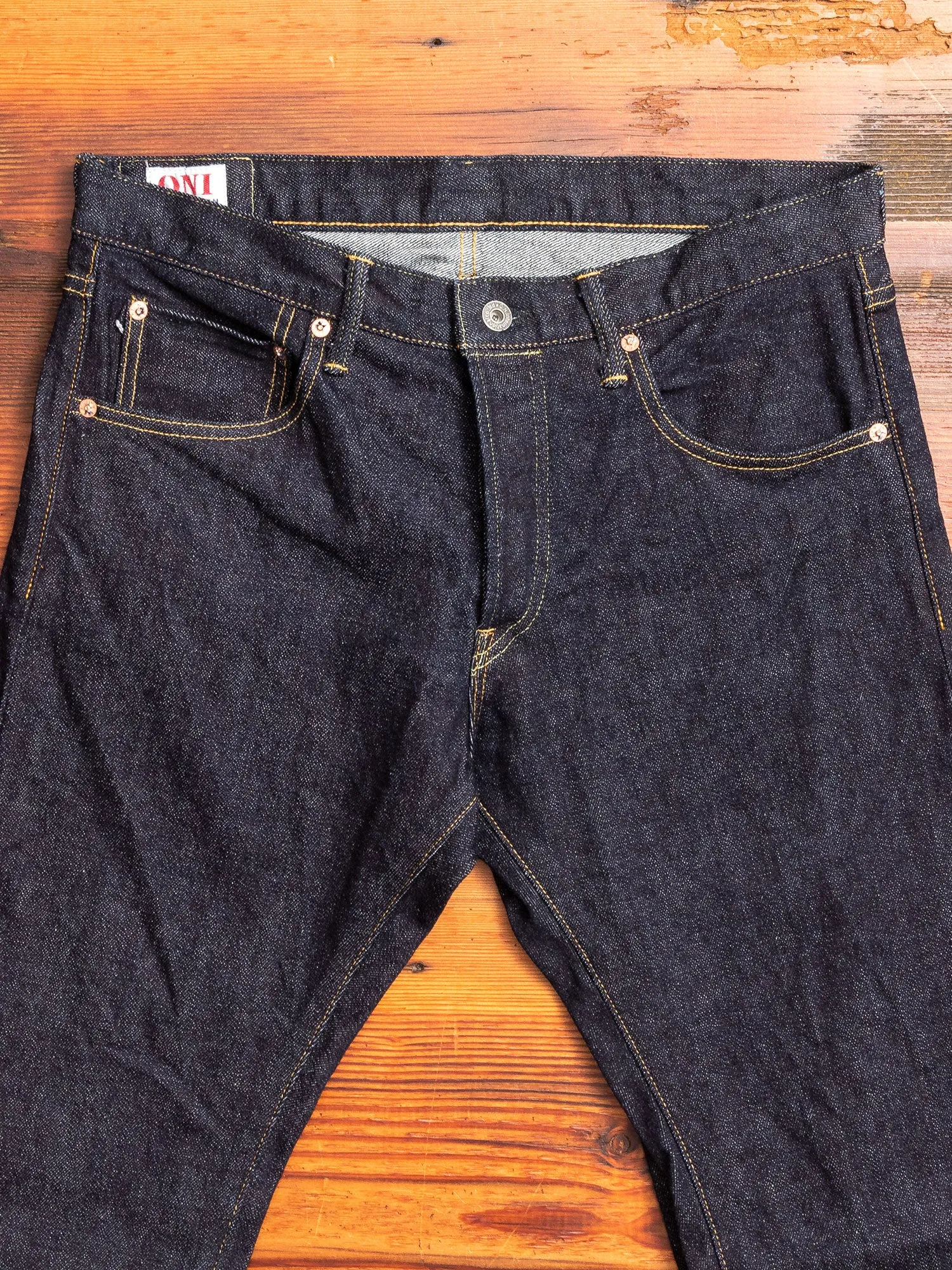 122S "Stretch Denim" 15oz Stretch Selvedge Denim - Relaxed Tapered Fit