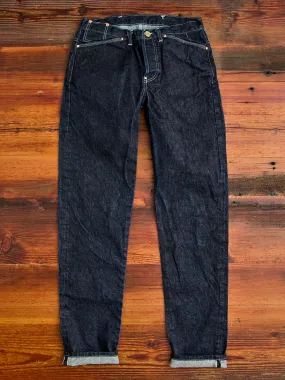 130 "Rinse One Wash" 16oz Selvedge Denim - High Rise Taper Fit