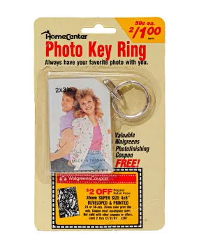 1993 Vintage (NOS) Photo Key Ring