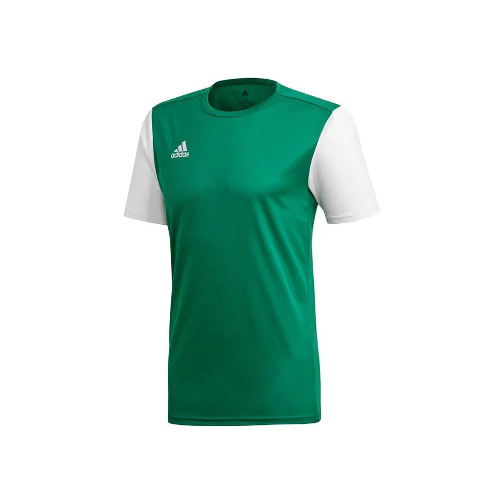 adidas Basic Dark Green White Workout Tshirt