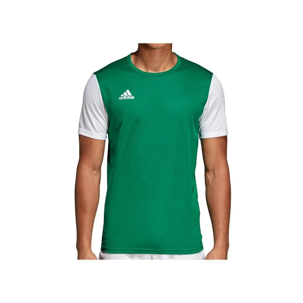 adidas Basic Dark Green White Workout Tshirt