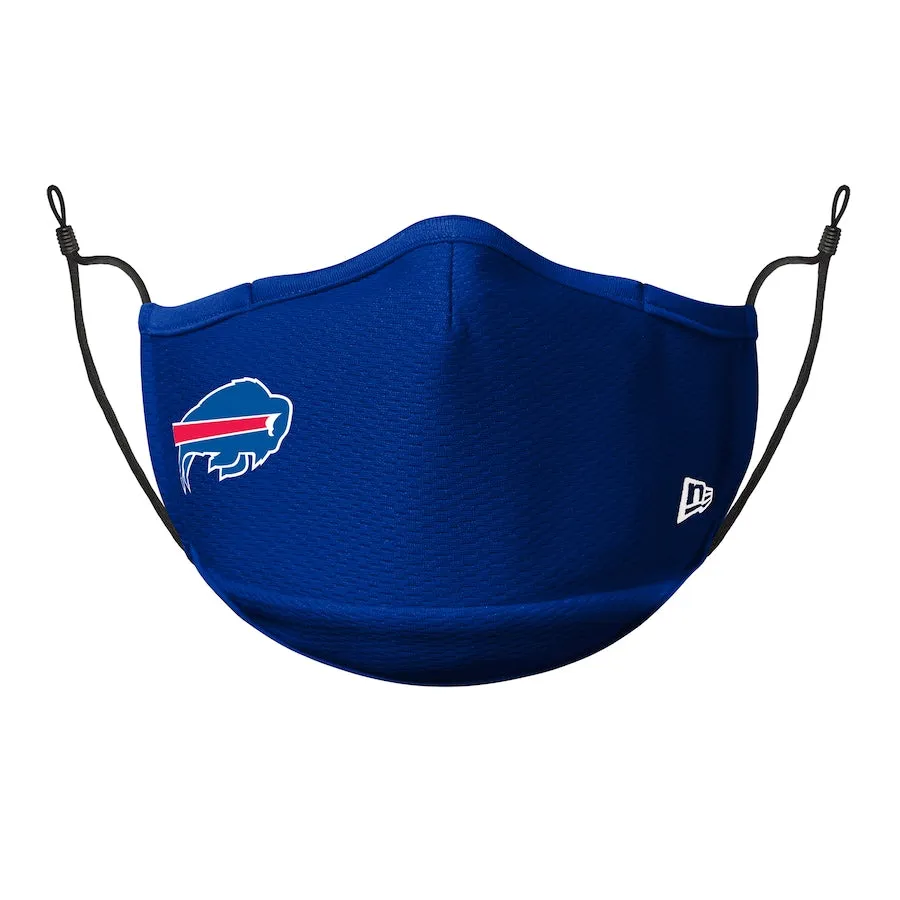 Adult Buffalo Bills NFL Football New Era Royal On-Field Adjustable Face Covering