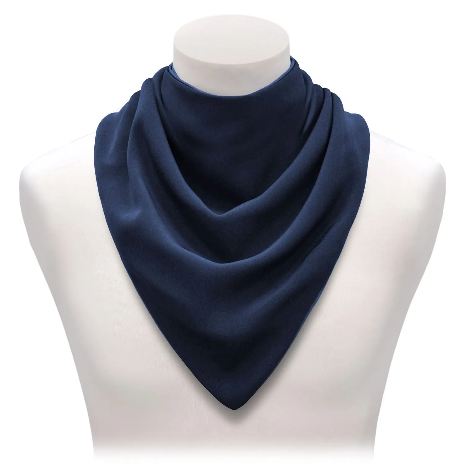 Adult Neckerchief (short) - Navy Blue - VAT Free