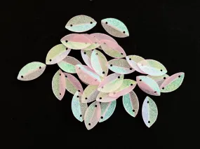 Baby Pink 2 Hole Boat Shaped Sequins