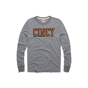 Block Cincy Long Sleeve Tee