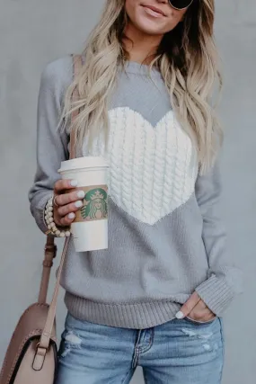 Chicindress Heart Shaped Sweater 4 Colors