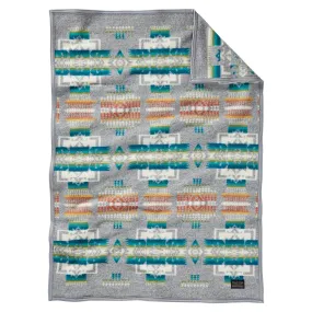 CHIEF JOSEPH BABY BLANKET - GREY