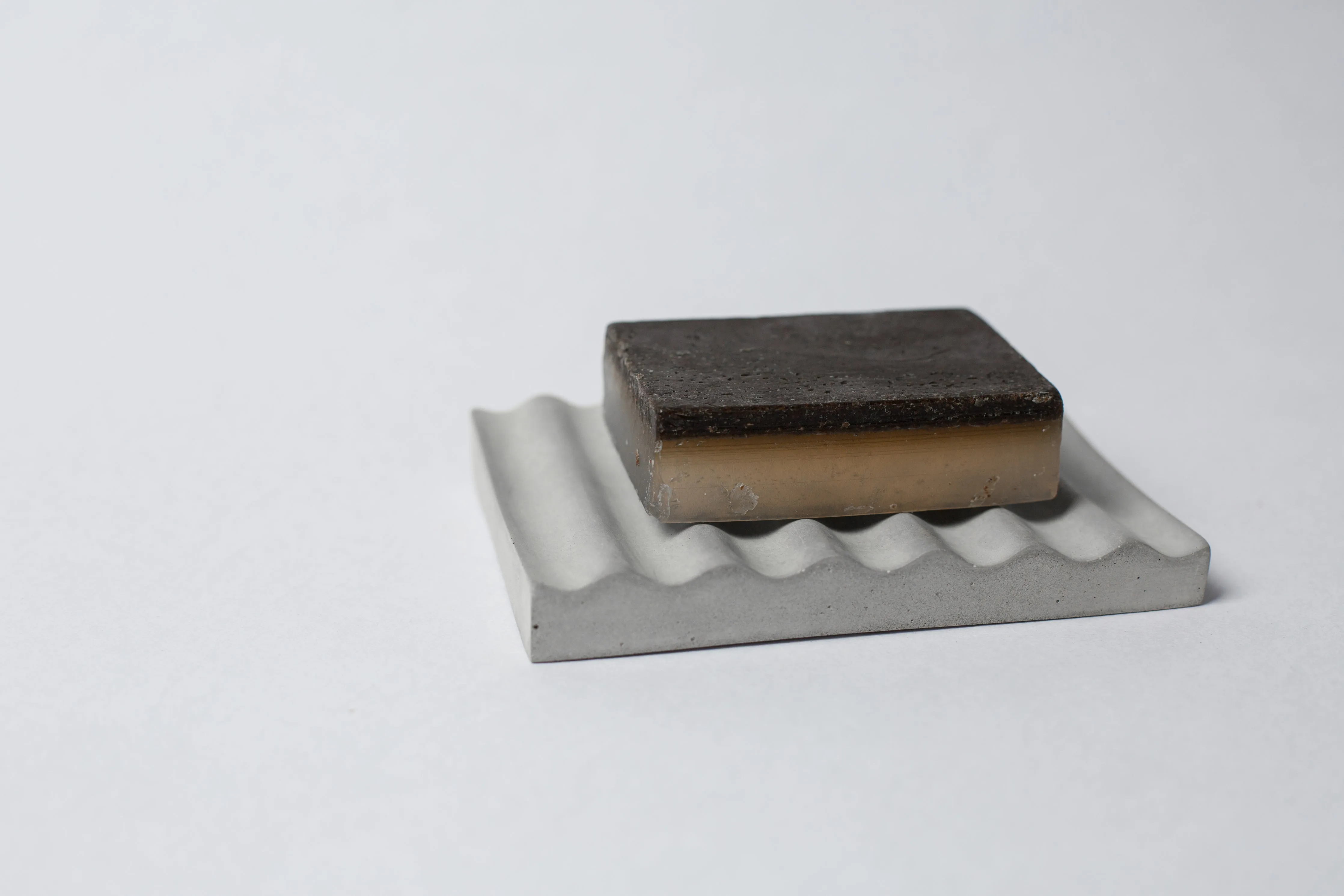 Concrete Wave Soap Dish/Tray