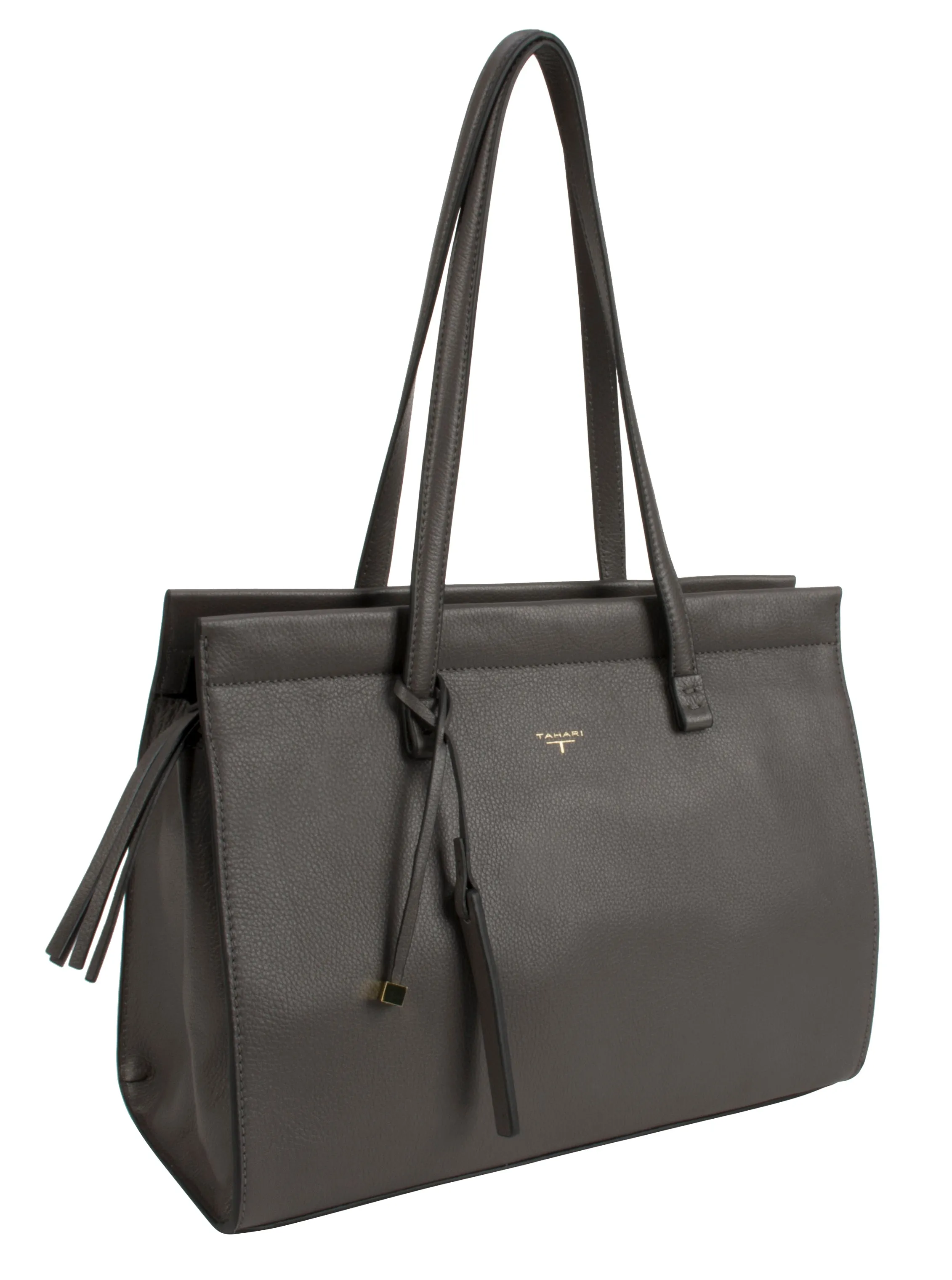 Elie Tahari Leather Tote Handbag