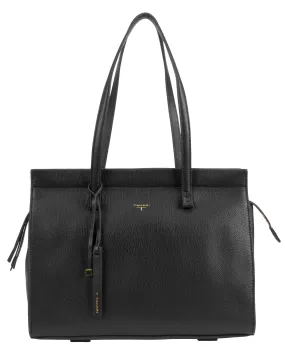 Elie Tahari Leather Tote Handbag