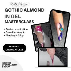 Gothic Almond Shape in Gel Masterclass