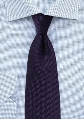 Majesty Purple MicroTexture Necktie