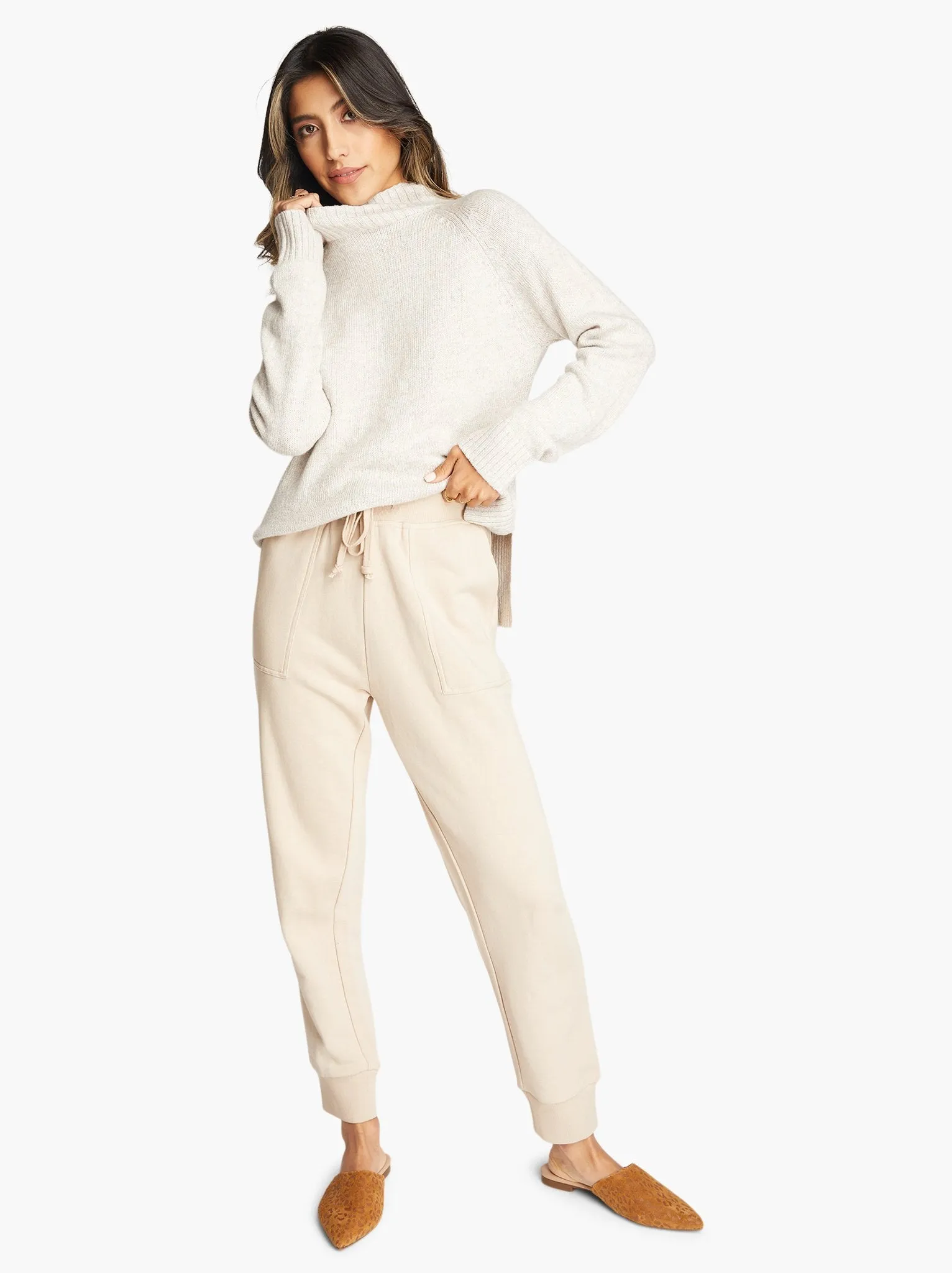 Michelle Mockneck Sweater