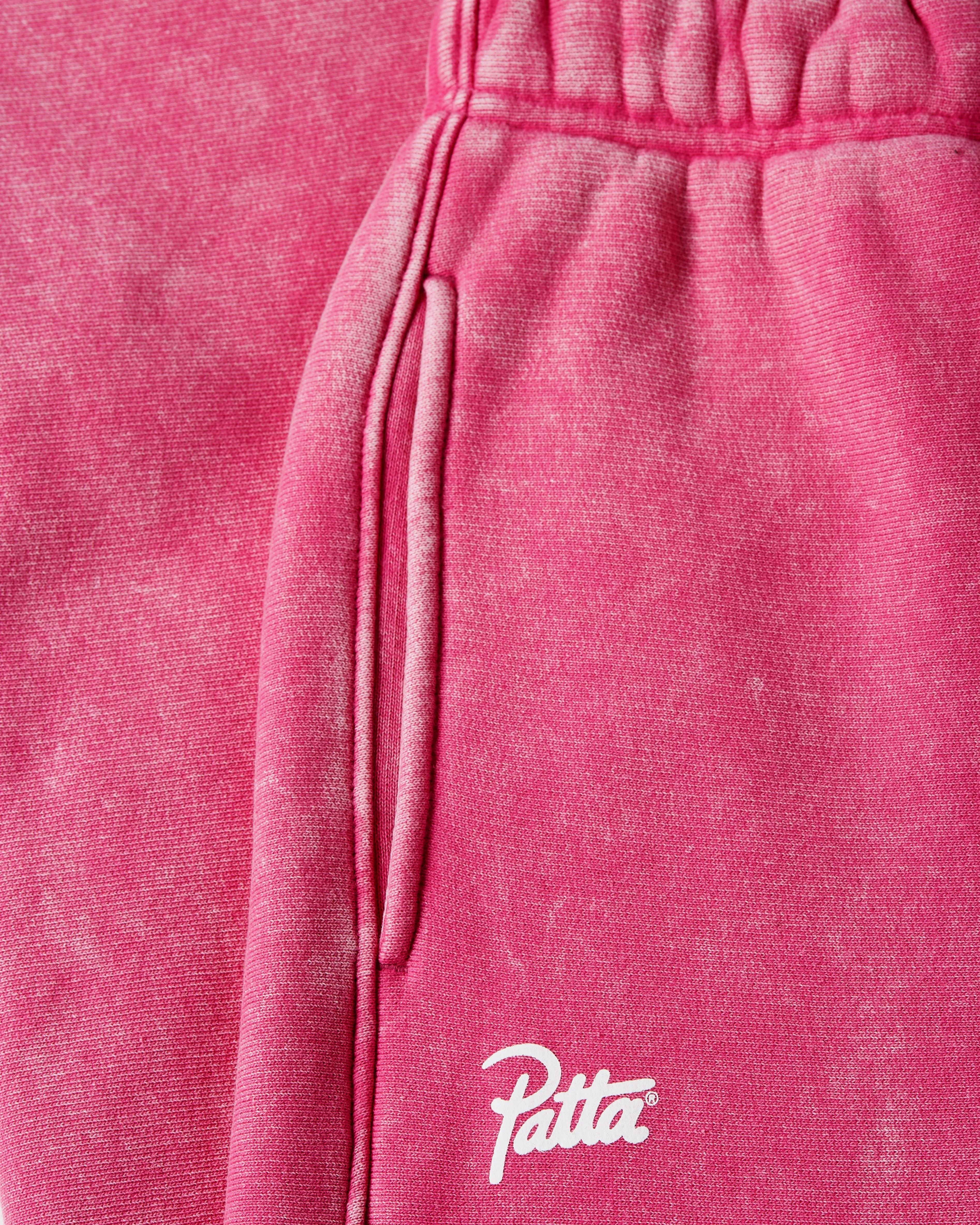 Patta Classic Washed Jogging Pants (Fuchsia Red)