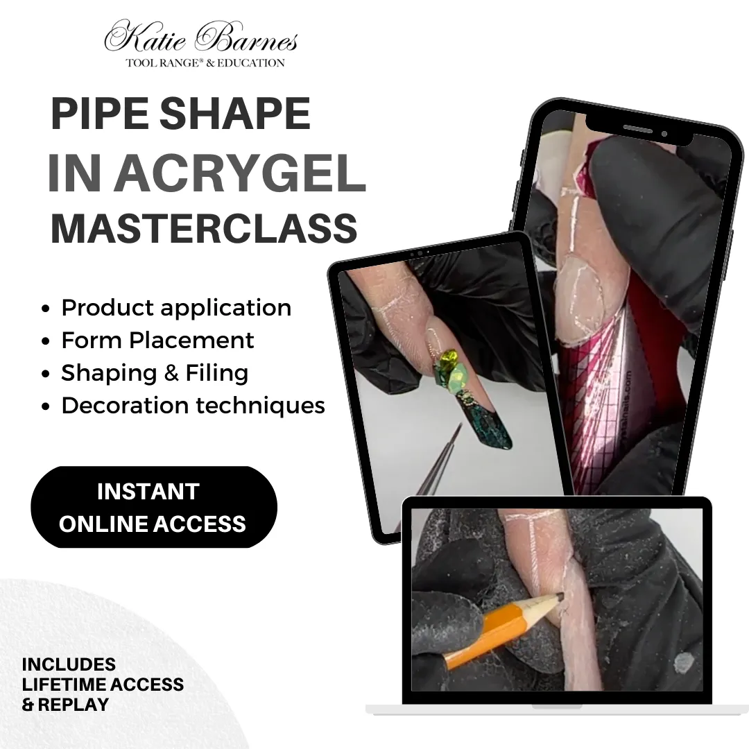 Pipe Shape in Acrygel Masterclass