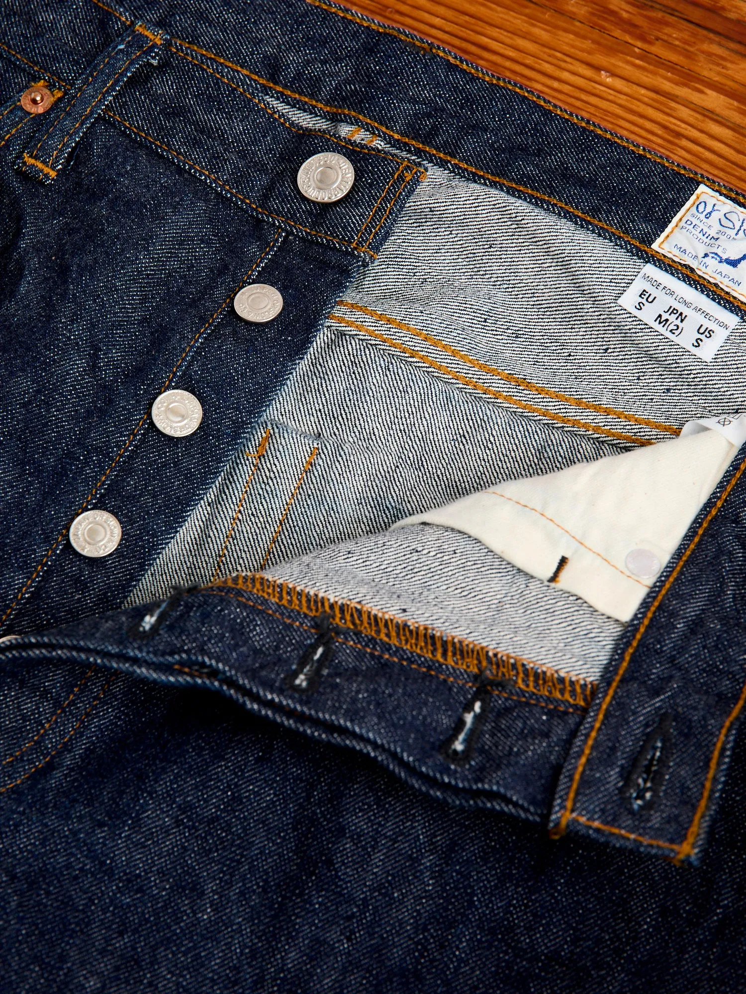 "Model 66" 14oz Selvedge Denim - Straight Fit