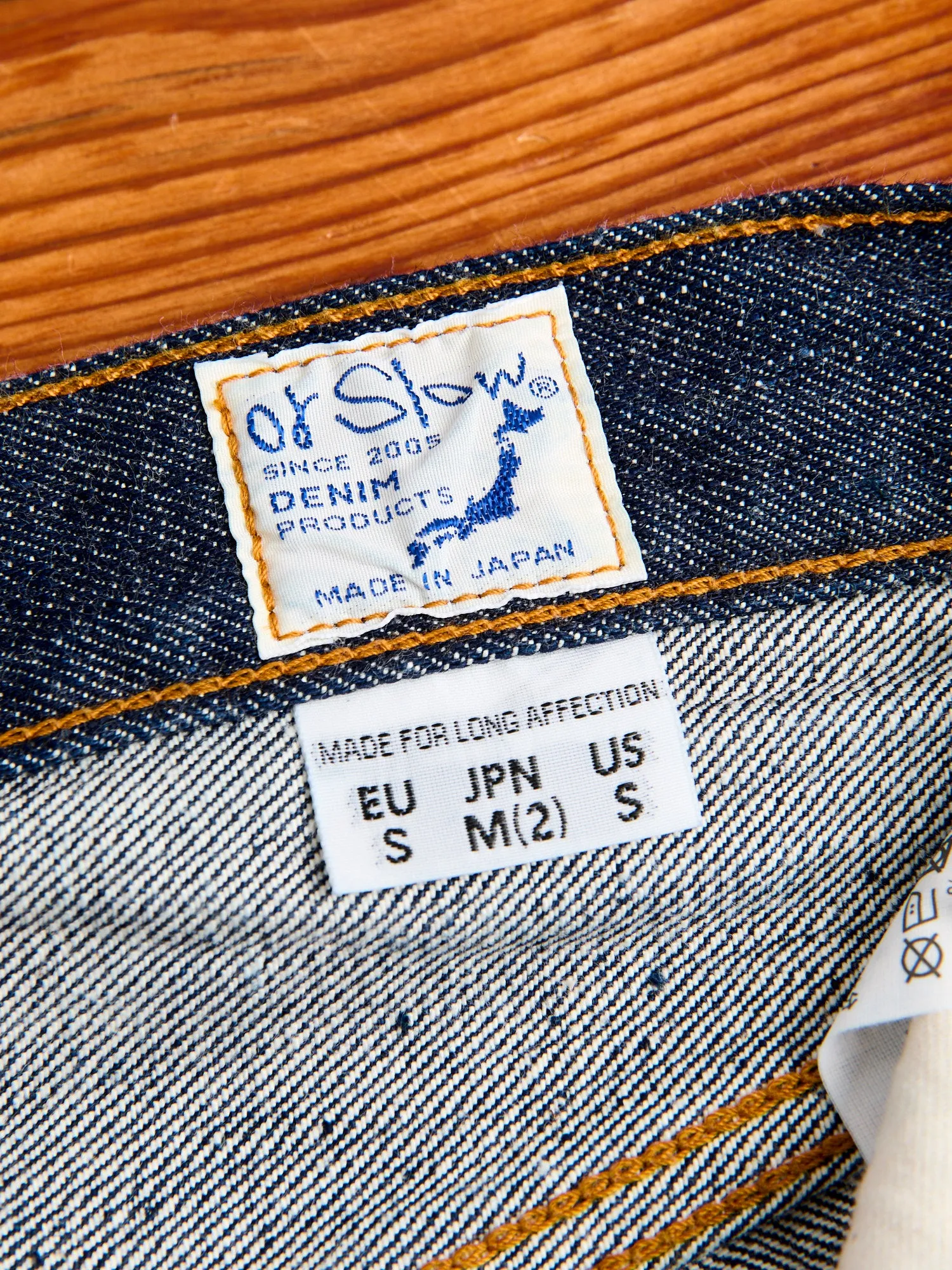 "Model 66" 14oz Selvedge Denim - Straight Fit