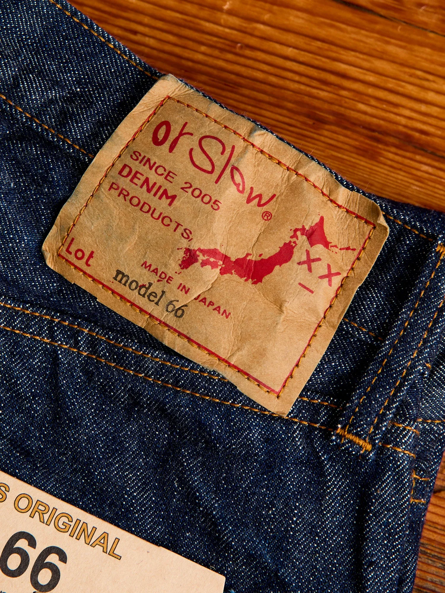 "Model 66" 14oz Selvedge Denim - Straight Fit