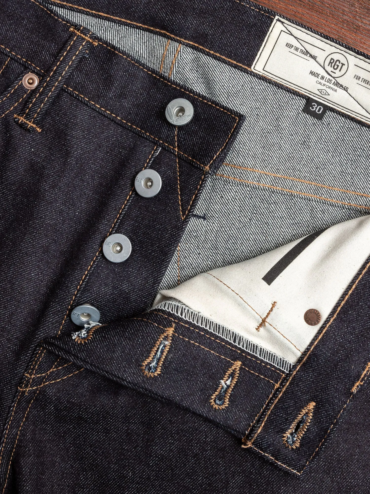 "Proprietary" 15oz Selvedge Denim in Silveridge