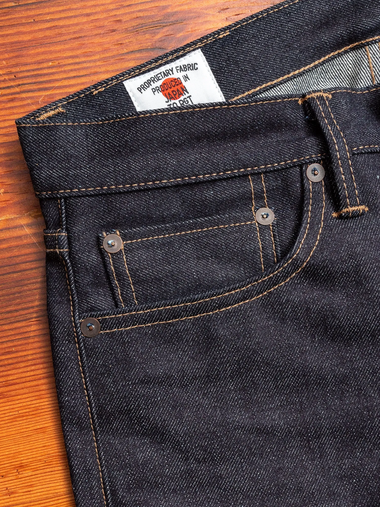 "Proprietary" 15oz Selvedge Denim in Stanton