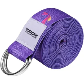 RDX F2 D-Ring Steel Buckle Cotton Yoga Strap