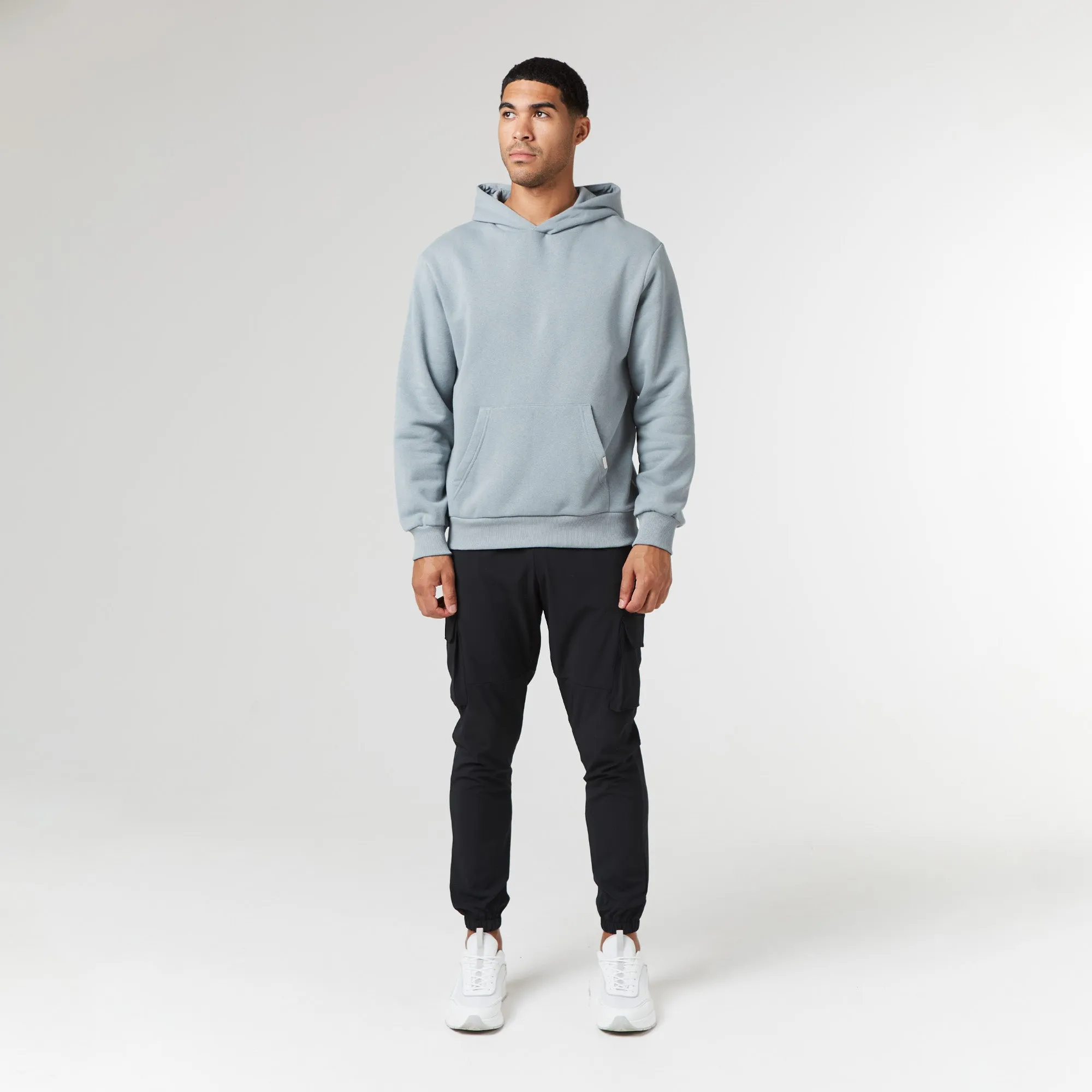 Relaxed Fit Hoodie | Storm Blue