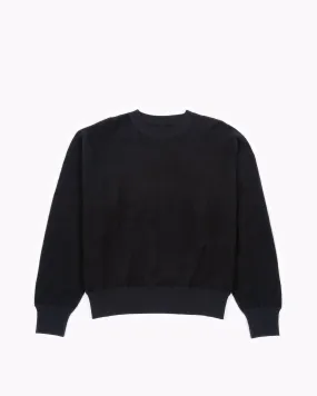 Reversible Crew Fleece - Black