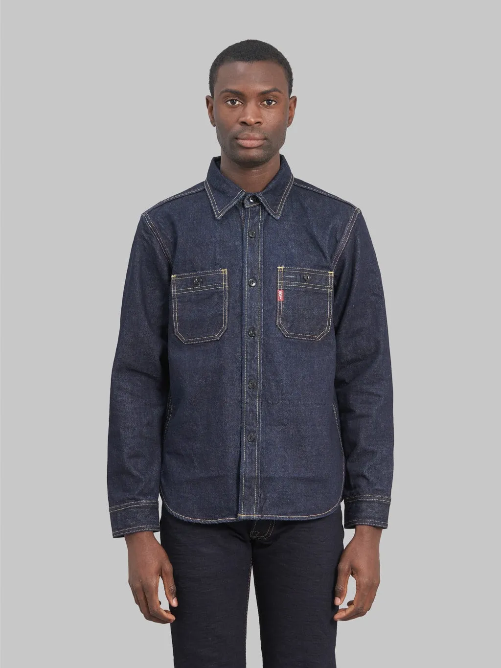 Studio D'Artisan D5335 14oz Denim Work Shirt