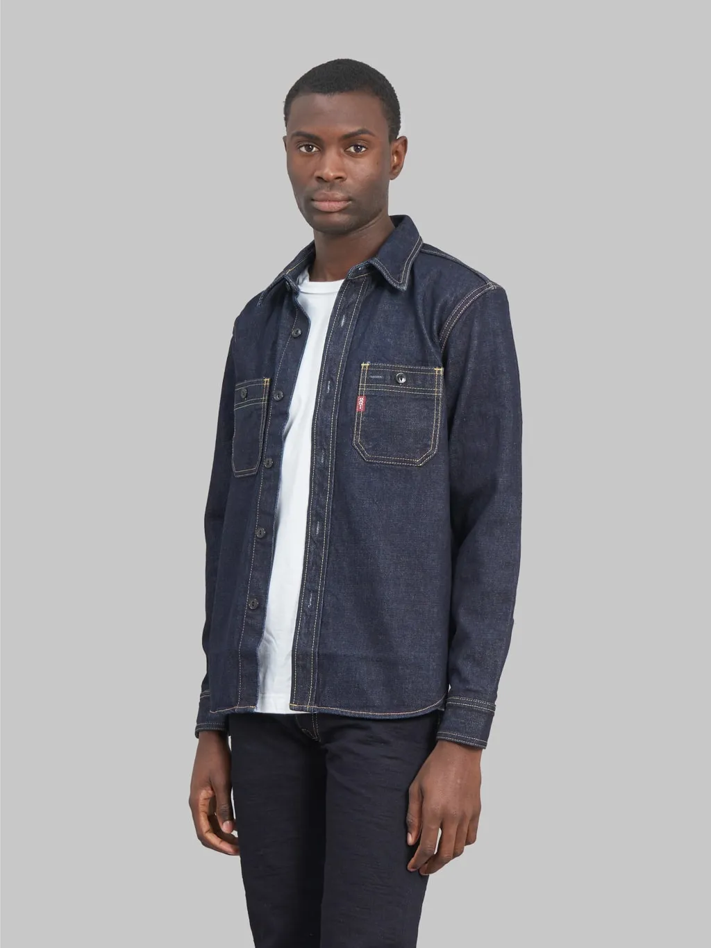 Studio D'Artisan D5335 14oz Denim Work Shirt