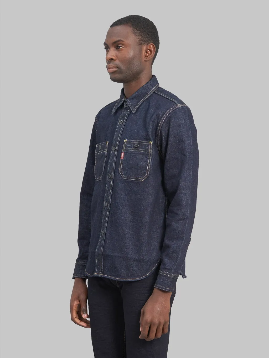 Studio D'Artisan D5335 14oz Denim Work Shirt