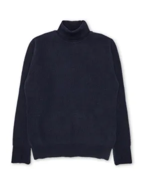 Talbot Roll Neck Jumper Hartwell Navy