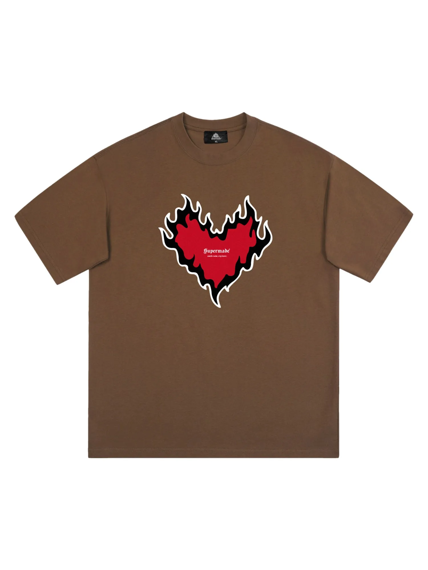 Thesupermade Heart Print T-shirt