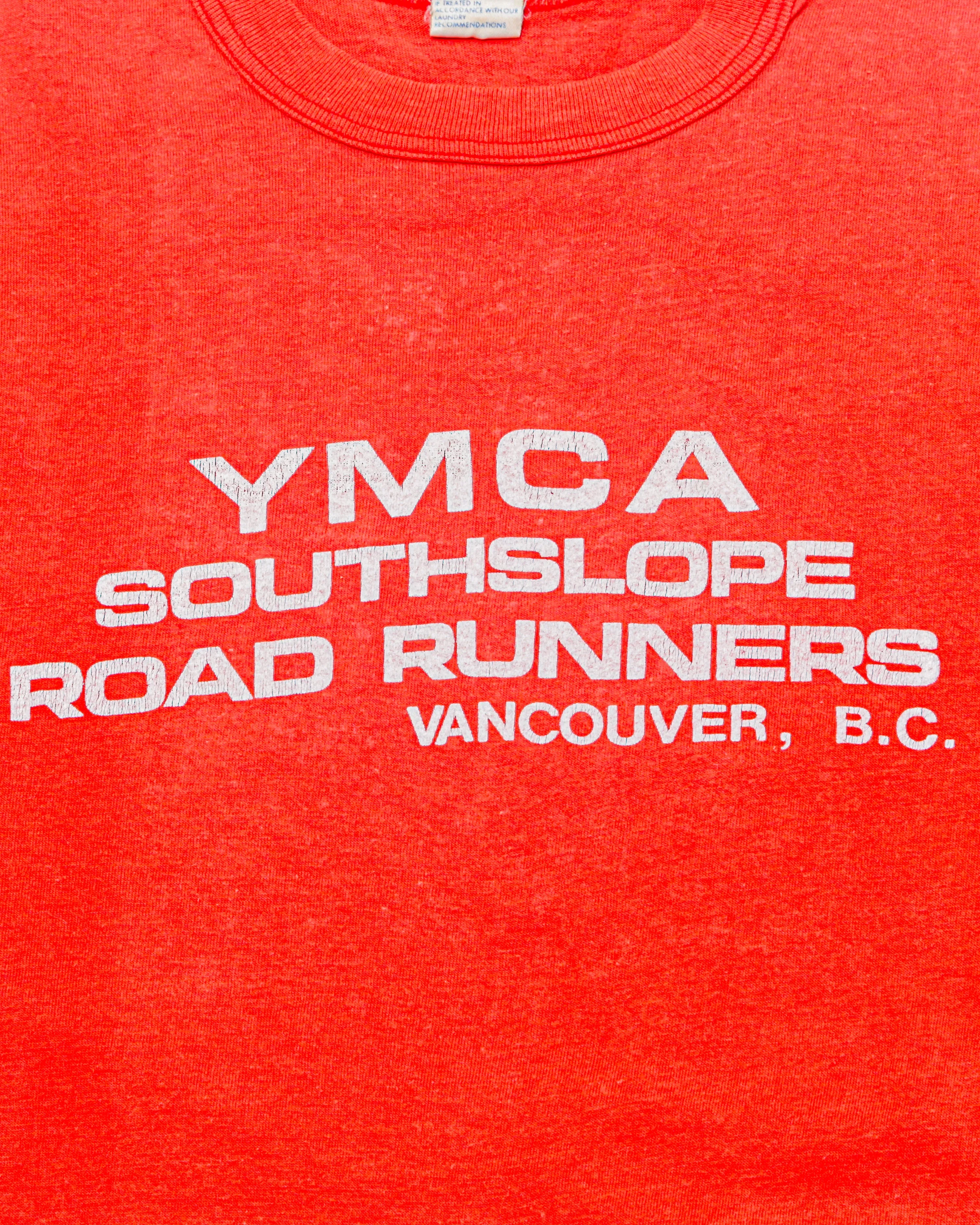 Vintage Vancouver B.C. YMCA Running Club Vintage T-Shirt (Large)